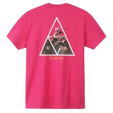 HUF FRAZETTA CAVEWOMAN HOT PINK 사이즈 L