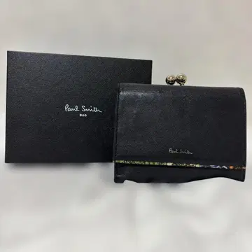 폴스미스 3단 폴더형 지갑 블랙