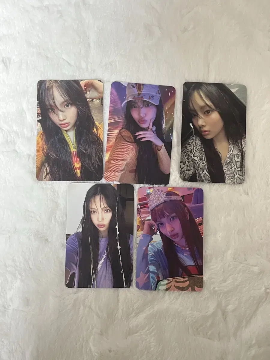 뉴진스 포카 앨범포카