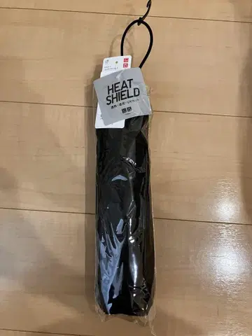 유니클로 HEAT SHIELD 접이식 우산 블랙