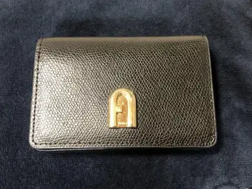 FURLA 훌라 카드 케이스 명함지갑 블랙