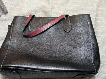 바르코스 블랙 가죽 숄더백