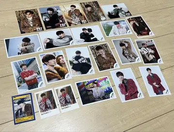 SixTONES 제시 공식 사진 트레이딩 카드