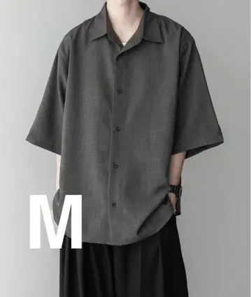 remer 린넨 오버 사이즈 셔츠 올리브 M 사이즈