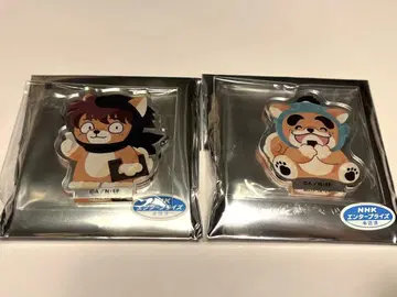 닌자 타마 란타로 동물 포제 아크릴 스탠드 도이 한스케 신베 2개 세트