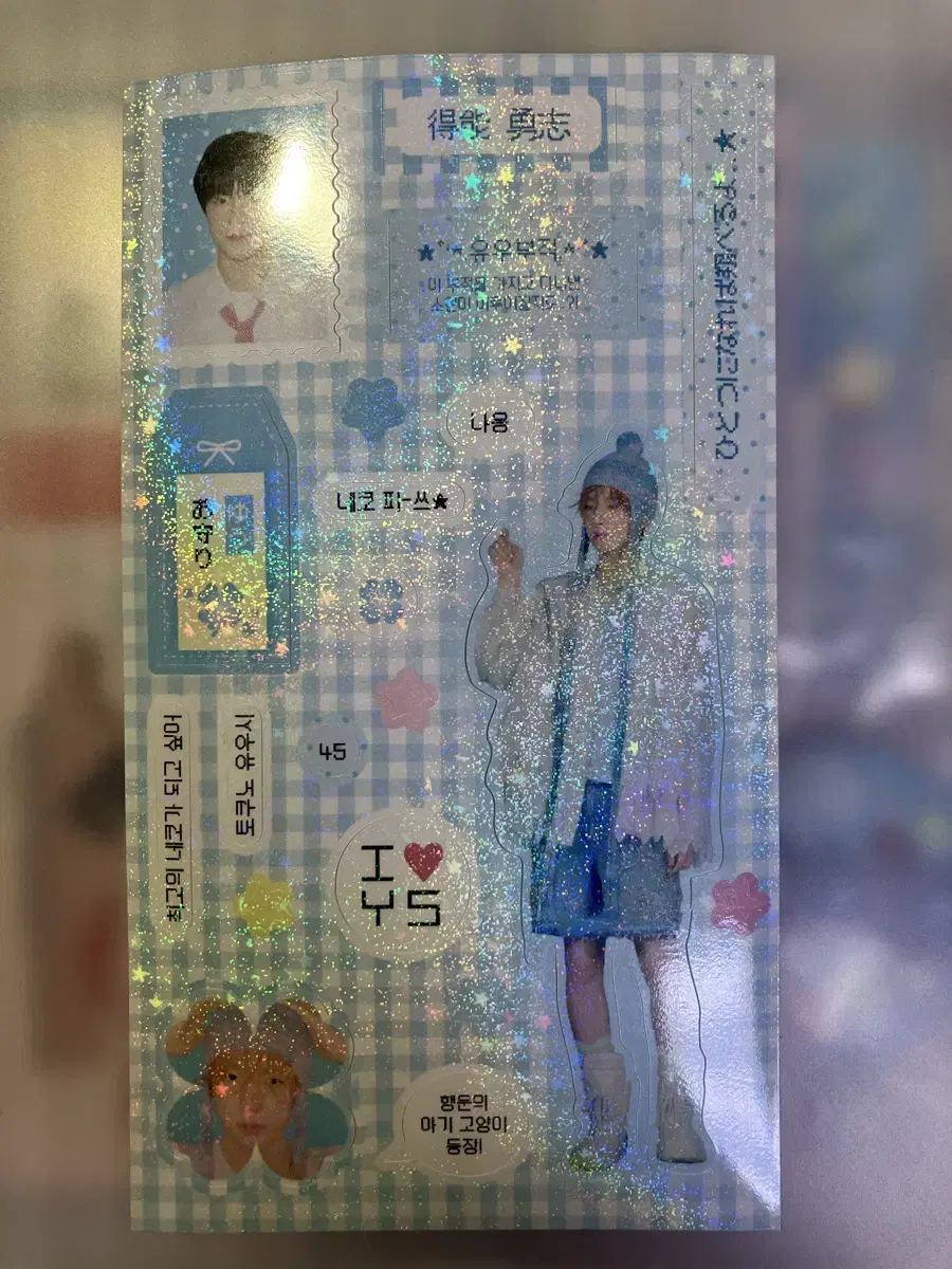 엔시티 위시 유우시 송버드 스티커