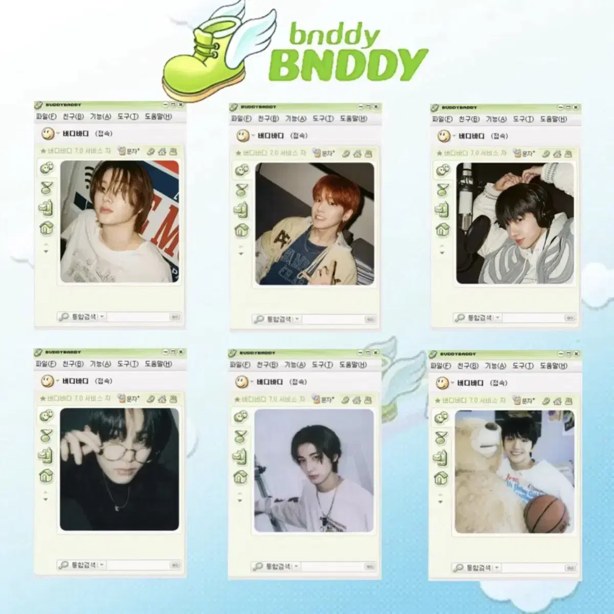 Boynextdoor Unofficial Goods Buddy Buddy Sticker