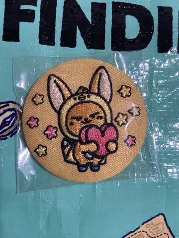 뿔바투 캔뱃지 팬츄