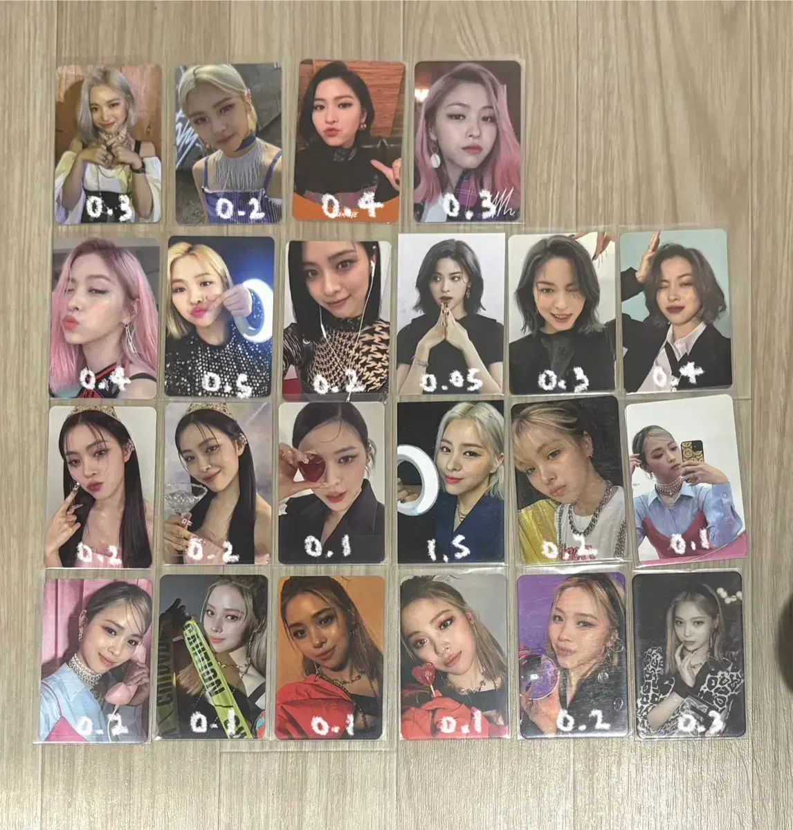 있지 류진 포토카트