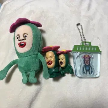 코비토즈칸 리틀 하나가시라 앉은 마스코트 봉제 인형 키링