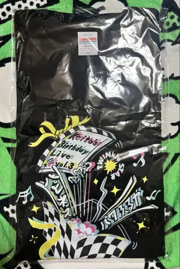 Keita's Birthday Live Vol.3 티셔츠 블랙 XL