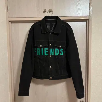 VLONE FRIENDS 데님 자켓