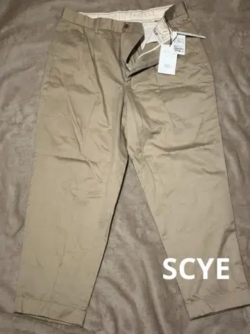 SCYE 베이지 치노 팬츠