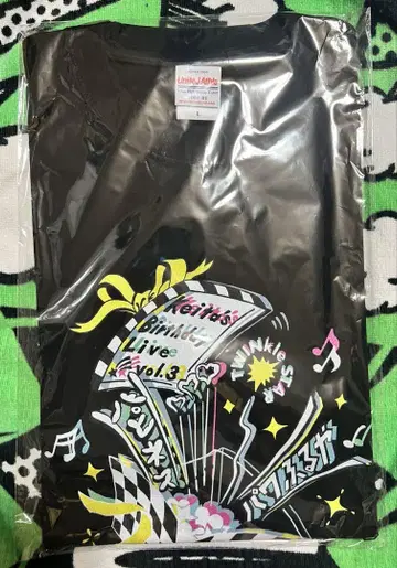 Keita's Birthday Live Vol.3 티셔츠 블랙 L