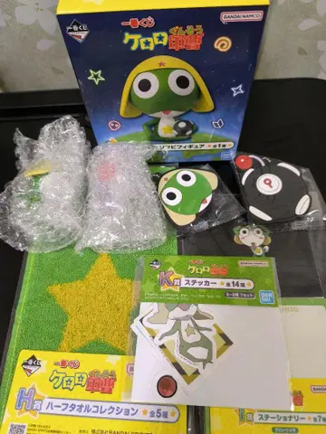 제일복권 개구리 중사 케로로 A상 소프트 비닐 피규어