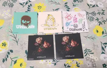 UVERcafe UVERworld 스티커 5종 세트