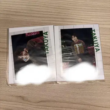 초특급 타쿠야 스크래치 폴라로이드풍 브로마이드
