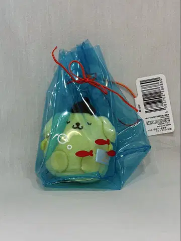산리오 폼폼푸딩 포장마차 마스코트 금붕어 잡기 봉제 인형 단품