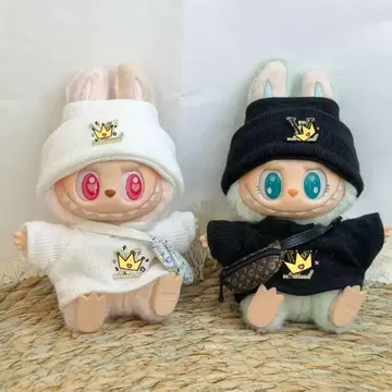 러브부 LABUBU 멋진 옷 갈아입기 봉제 인형