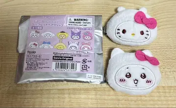 치이카와 산리오 콜라보 헤어 클립 키티 치이카와 (먼작귀)