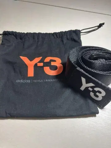 Y-3 와이 쓰리 벨트 나일론 로고 남성용 복조리