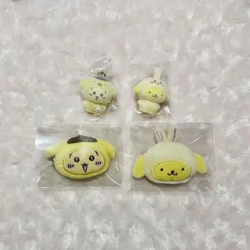 산리오 치이카와 (먼작귀) 토끼 폼폼푸딩 세트