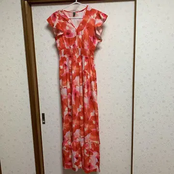 훌라 댄스용 컬러풀 롱 드레스