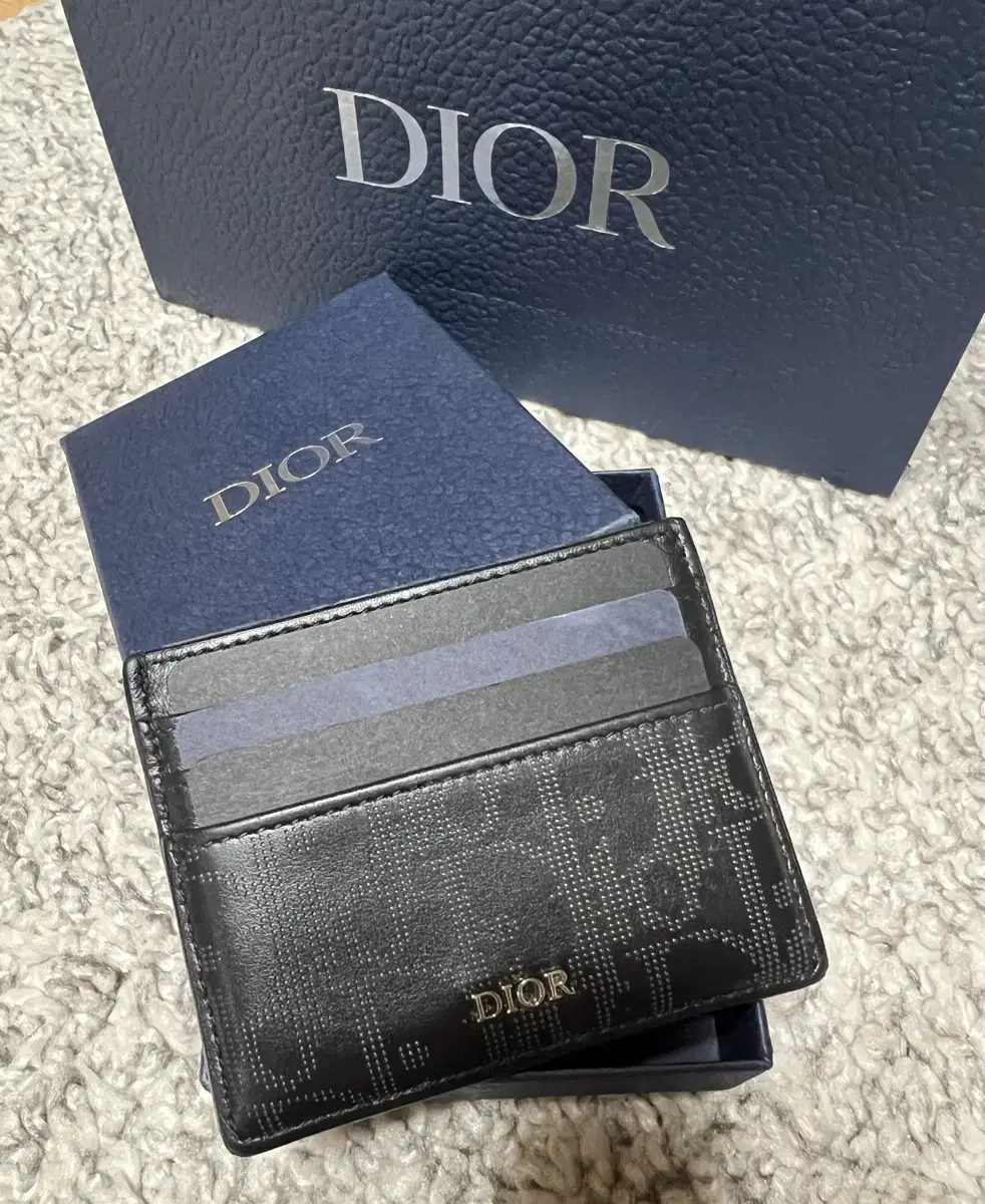 Authentic Dior Oblique Galaxy Card Wallet