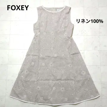 2020SS FOXEY Dress(Bloom) 린넨 원피스