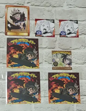 BLACK CLOVER 7종 세트