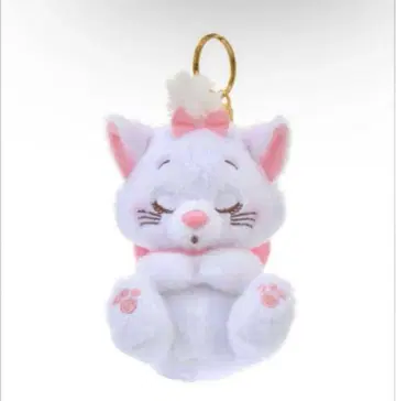 마리 봉제 인형 키링 화이트