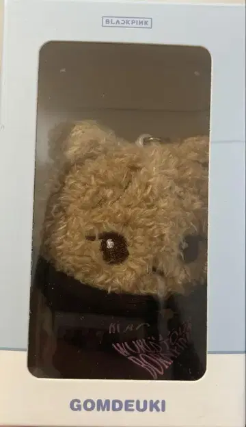BLACKPINK 제니 GOMDEUKI 캐릭터 미니 키링
