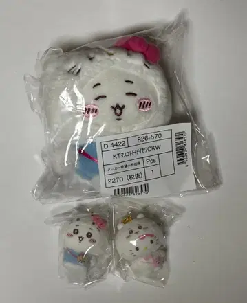 치이카와 산리오 캐릭터즈 치이카와 키티 3개 세트