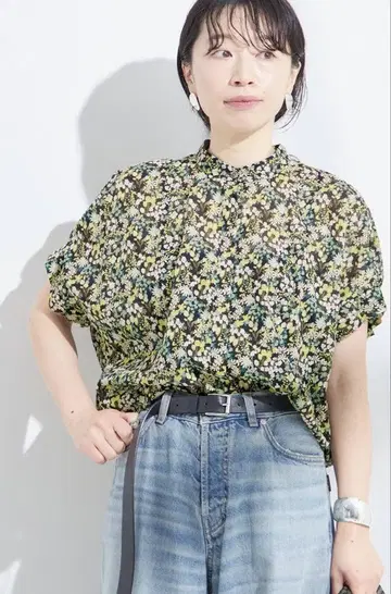 이번 시즌 JOURNAL STANDARD L'ESSAGE 턱 슬리브 셔츠