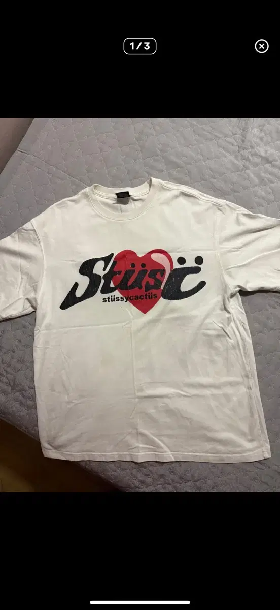 Stussy cpfm Heart Short Sleeve T-Shirt