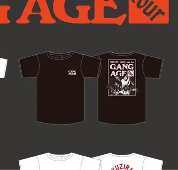 GANG AGE 투어 티셔츠