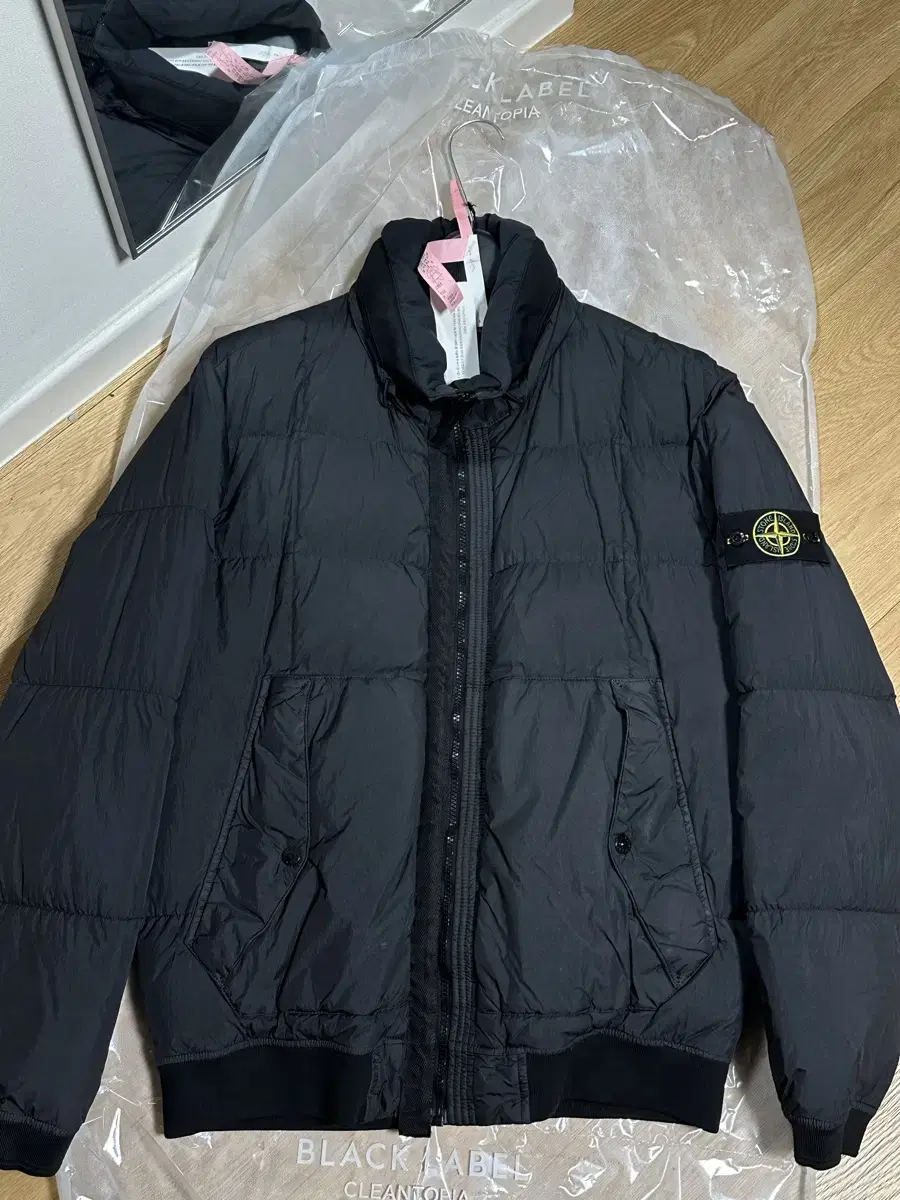 [xl] Stone Island Crinkle Reps 18fw Dark Gray
