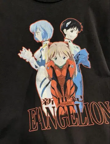 EVANGELION '한자 3rd' 에반게리온 티셔츠