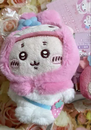 산리오 치이카와 (먼작귀) 마스코트 홀더 마이멜로디 헌책방