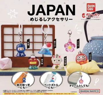 JAPAN 재팬 메지루시 액세서리 반다이 전 6종 풀 컴프 세트