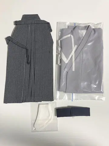 MSD 화이트 후지색 하카마 세트 미니 보크스
