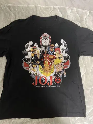 JOJO의 기묘한 모험 골드 윈드 티셔츠