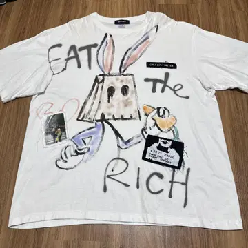 게르니카 guernica 티셔츠 토끼 XXL 사이즈