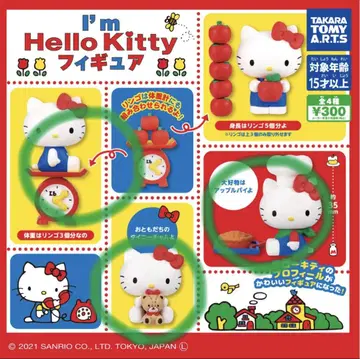 I'm Hello Kitty 피규어 3종 세트