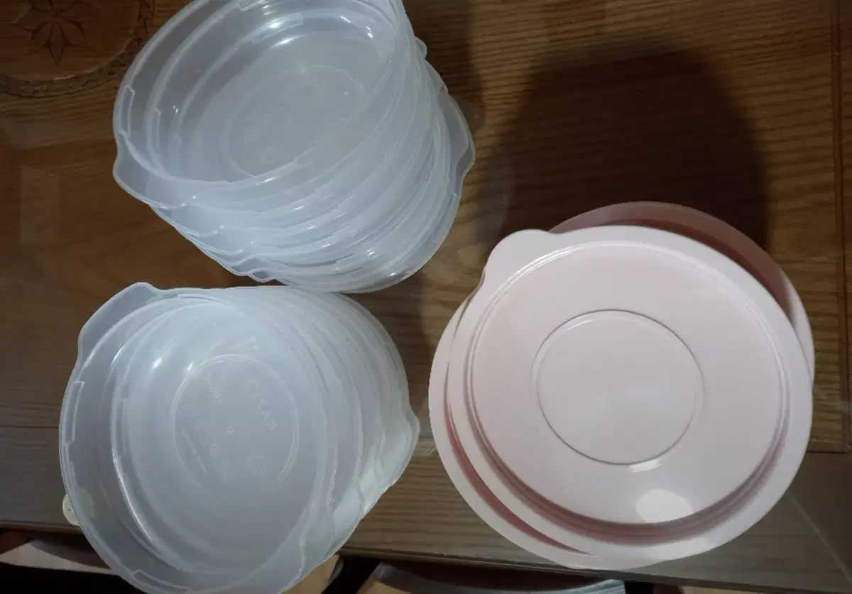 Simple Cook Frozen Rice Microwave Plastic Container, 8 Pieces