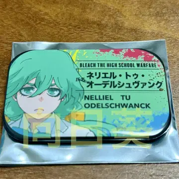 BLEACH 텐보우 파크 명함 캔뱃지 화이트 모래 여자 네리엘