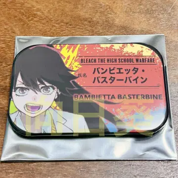 BLEACH 텐보우 파크 명함 캔뱃지 화이트 모래 여자 밤비에타
