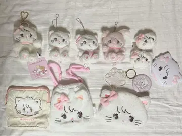 mikko 파우치 키링 복조리 컴팩트 거울 앞머리 핑 묶음 판매
