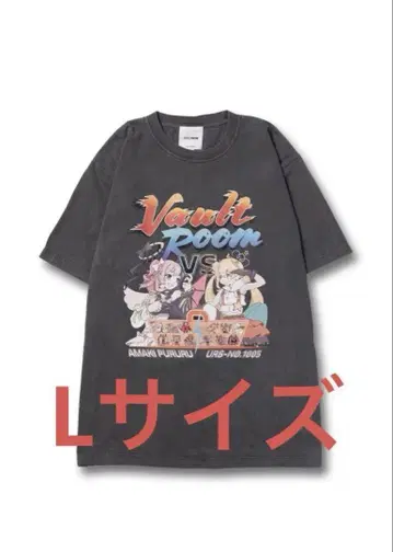 vault room VERSUS TEE L 사이즈 차콜