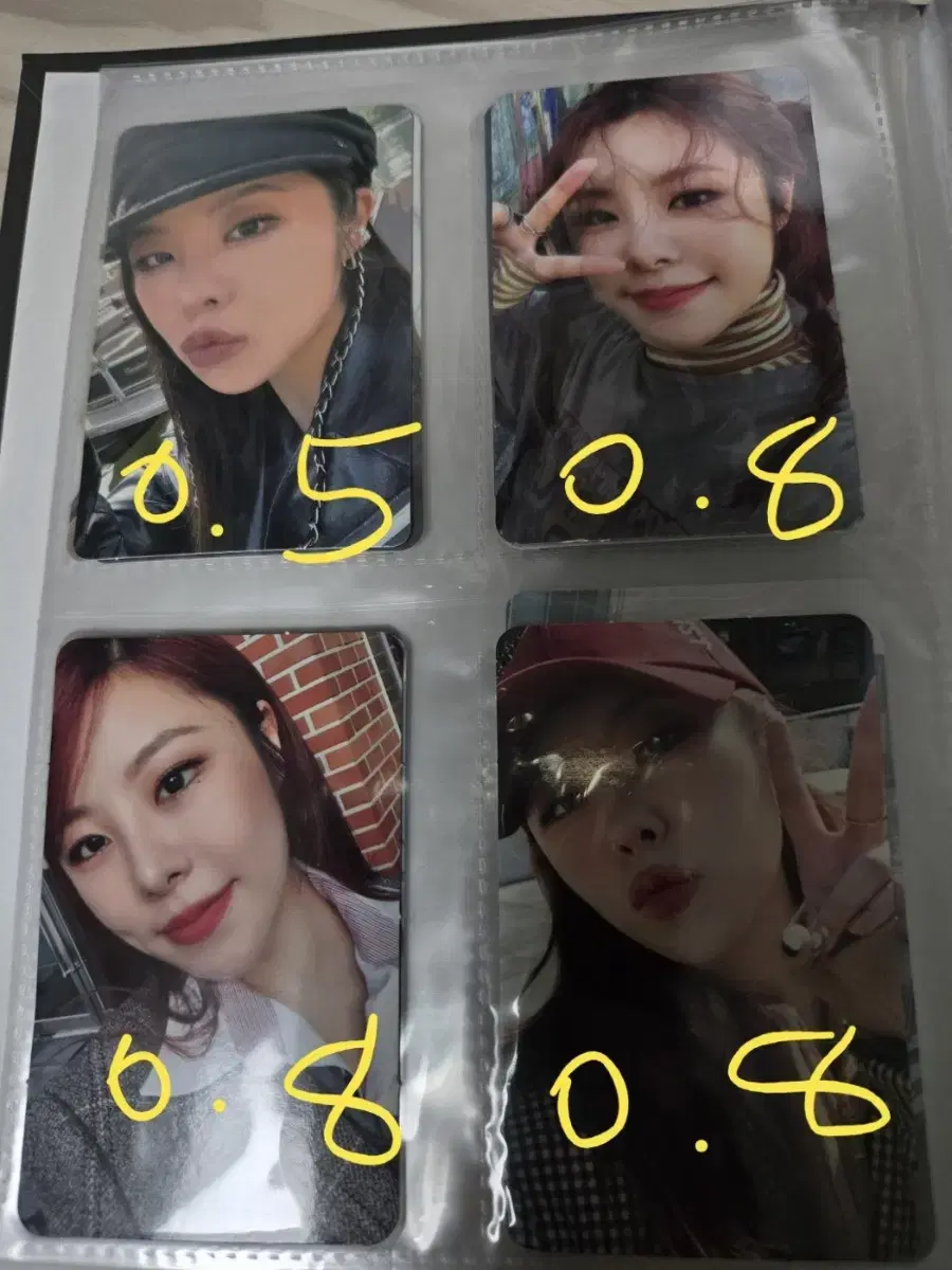 마마무 포토카드